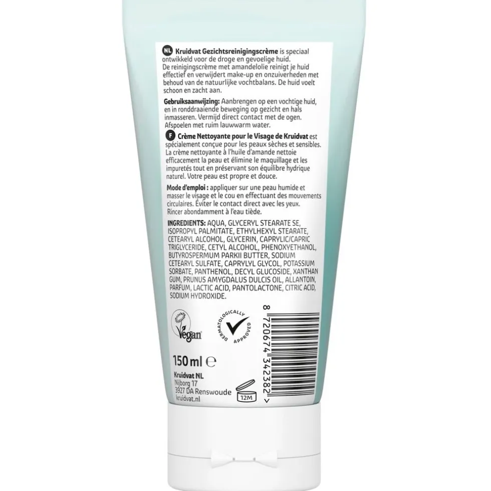 Kruidvat Cleansing Soothing Gezichtsreinigingscrème