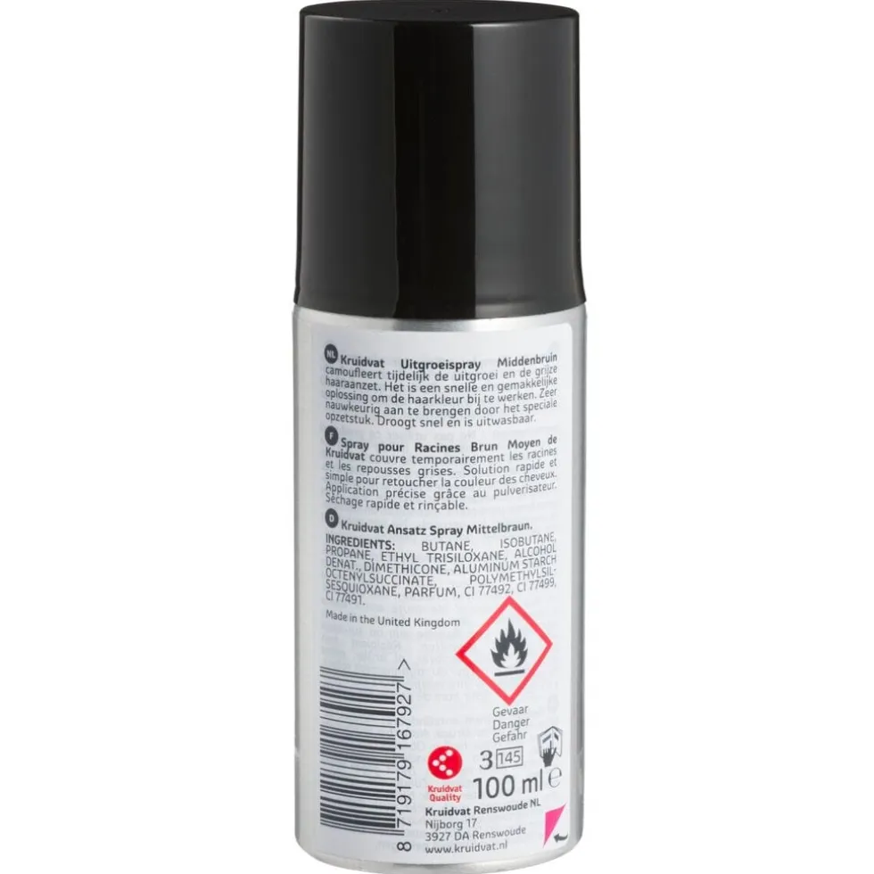 Kruidvat Colors to Cover 5-7 Middenbruin Uitgroeispray