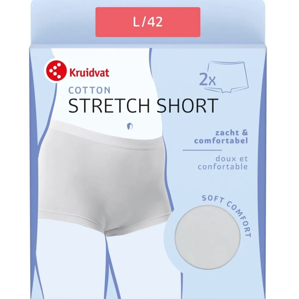 Kruidvat Cotton Stretch Damesshort