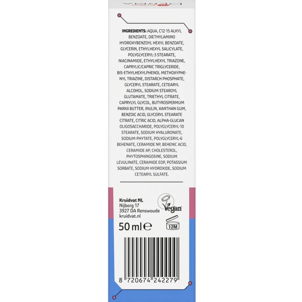 Kruidvat Derma SPF30 Hydraterende Dagcrème