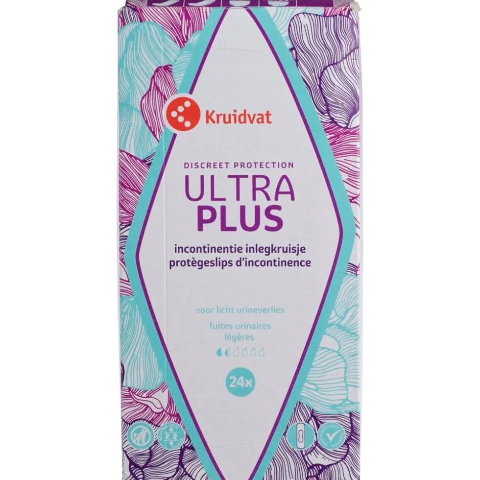 Kruidvat Discreet Protection Ultra Plus Incontinentie Inlegkruisjes