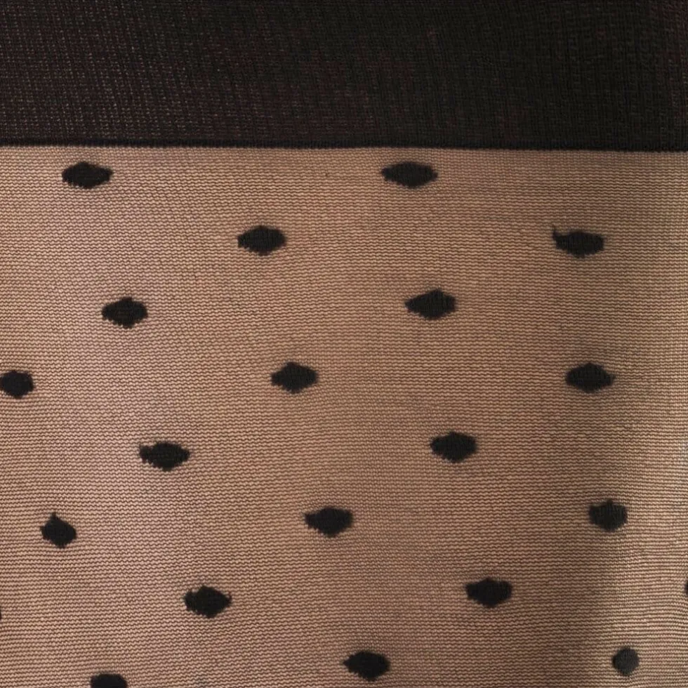 Kruidvat Dots Glans 30 Den Gestippelde Panty