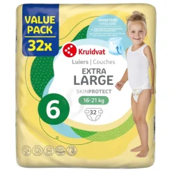 Kruidvat Extra Large Maat 6 Luiers Valuepack