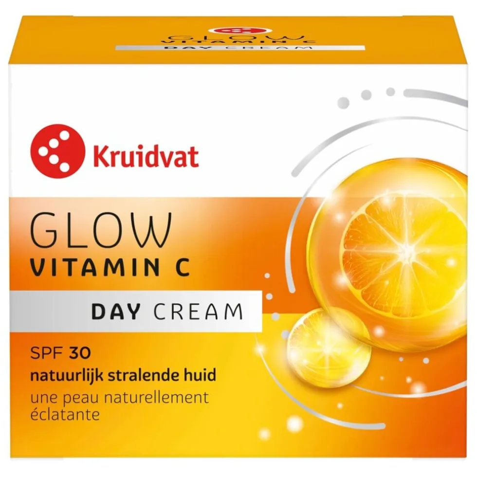 Kruidvat Glow Vitamin C SPF30 Dagcrème