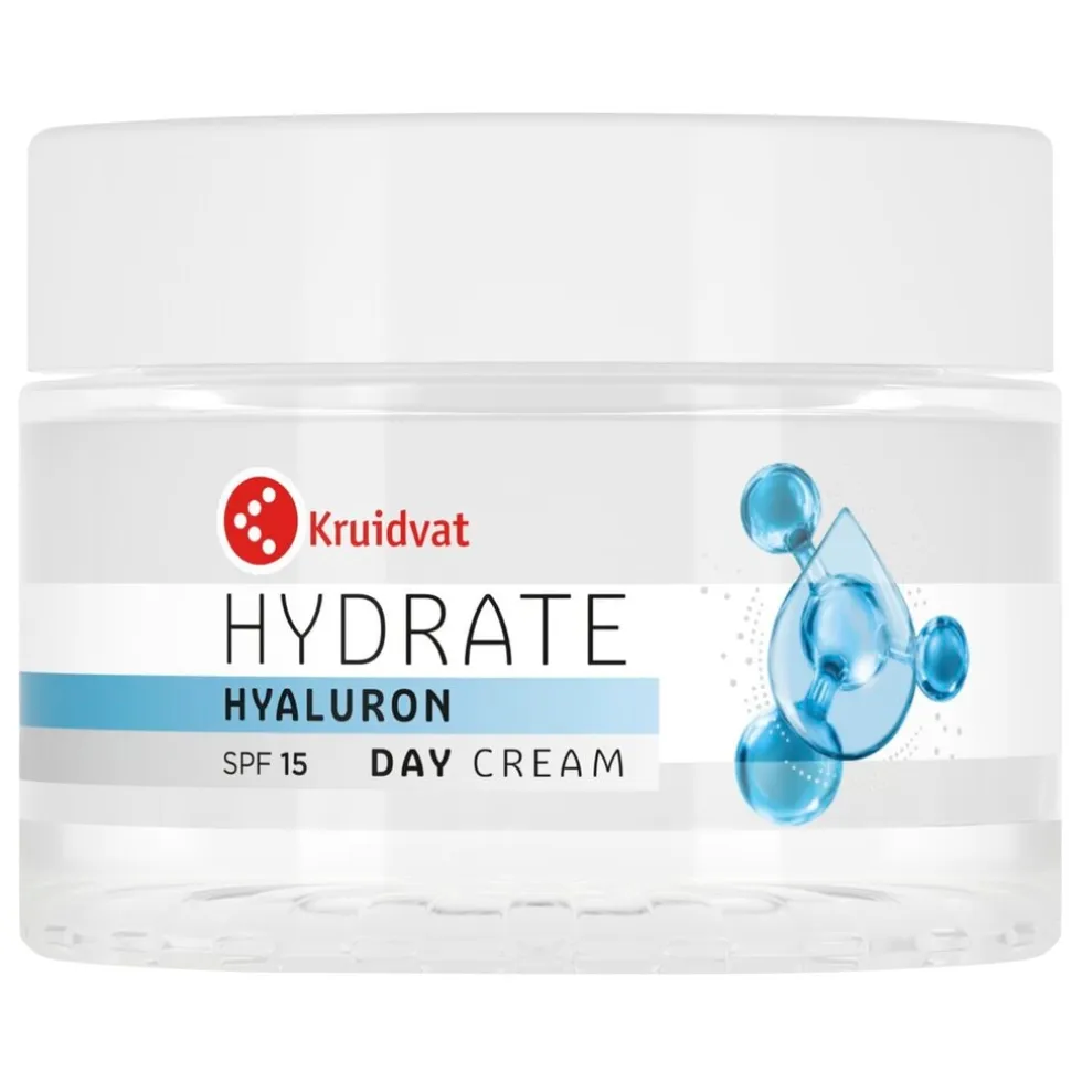 Kruidvat Hydrate Hyaluron SPF15 Dagcrème