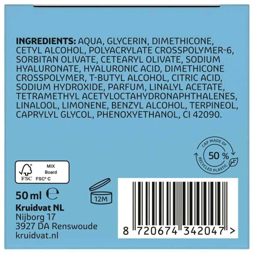 Kruidvat Hydrate Hyaluron Watergel