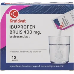 Kruidvat Ibuprofen 400 mg Bruisgranulaat