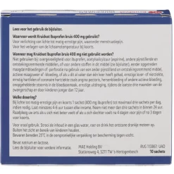 Kruidvat Ibuprofen 400 mg Bruisgranulaat