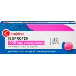 Kruidvat Ibuprofen 400mg Omhulde Tabletten