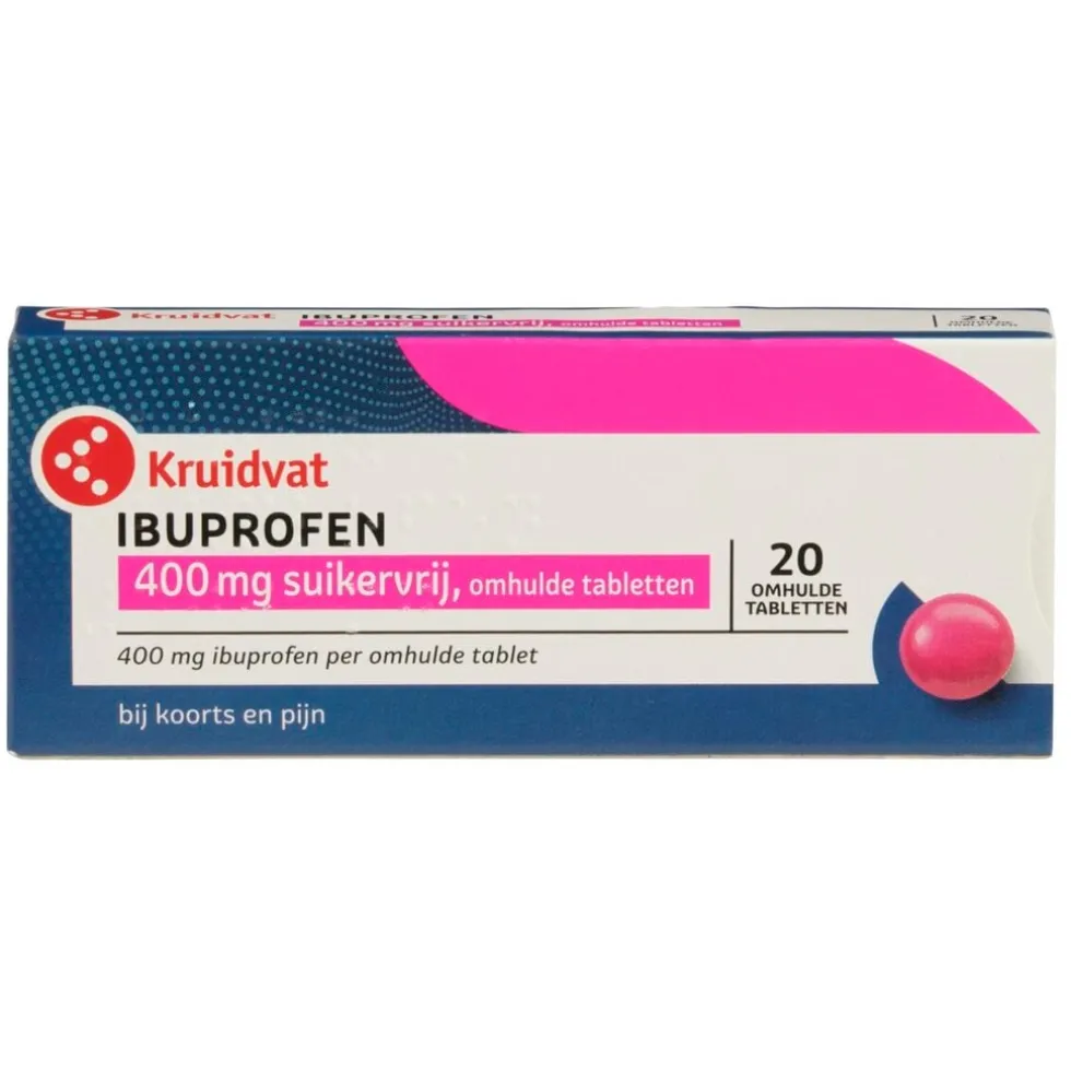 Kruidvat Ibuprofen 400mg Tabletten