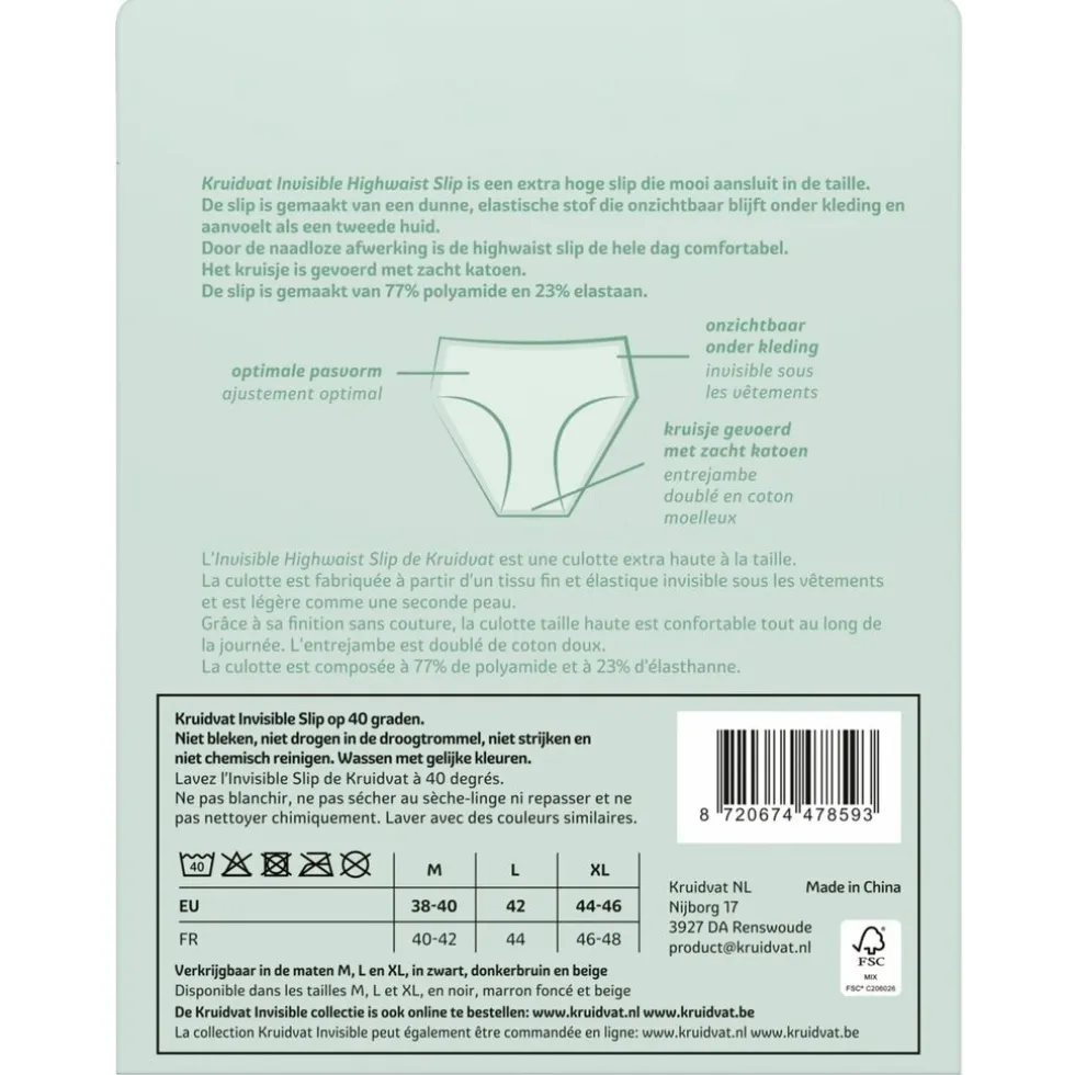 Kruidvat Invisible Highwaist Damesslip