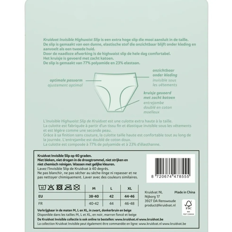 Kruidvat Invisible Highwaist Damesslip