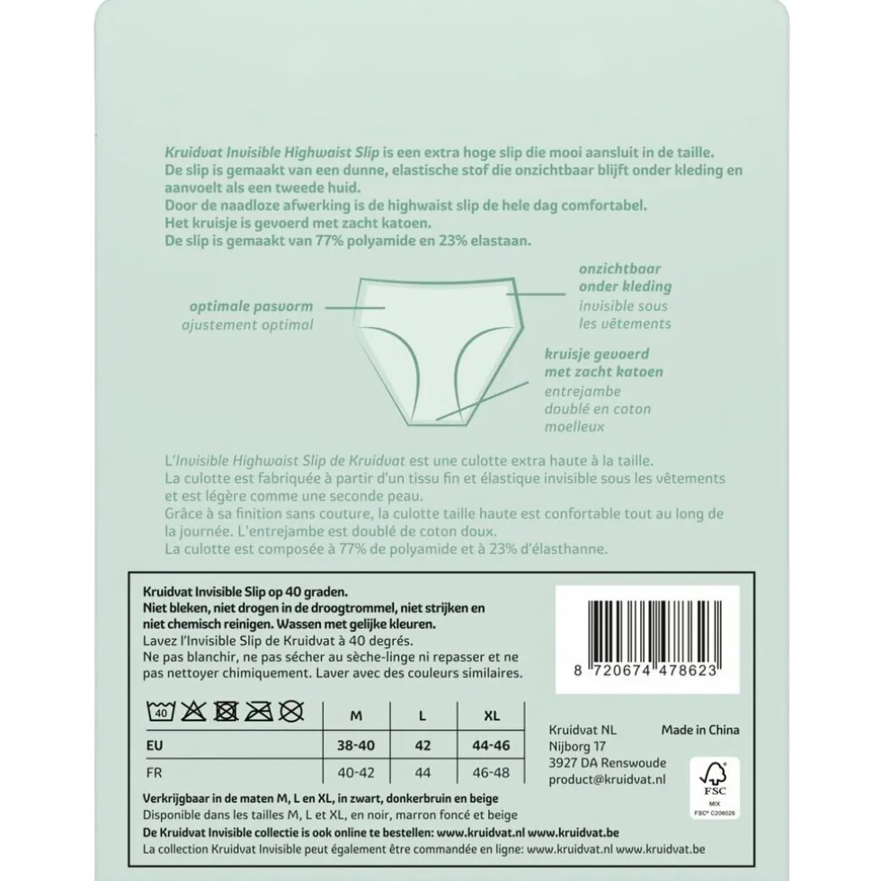 Kruidvat Invisible Highwaist Damesslip