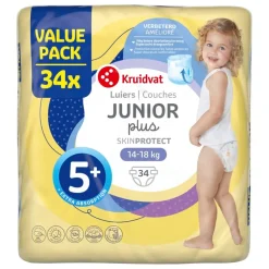 Kruidvat Junior Plus Maat 5+ Luiers Valuepack
