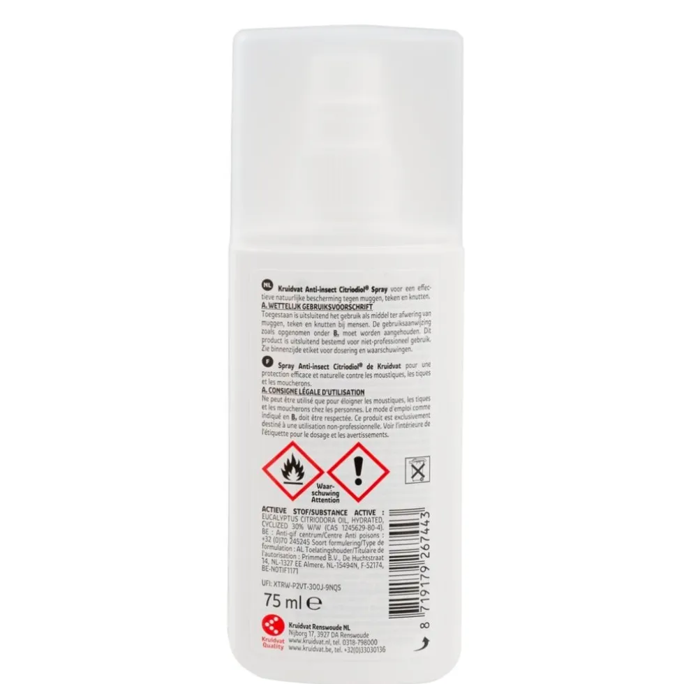 Kruidvat Kids Anti-insect Citriodiol Spray