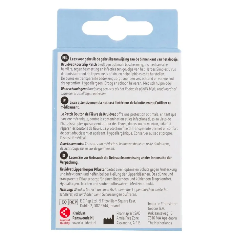 Kruidvat Koortslip Patch