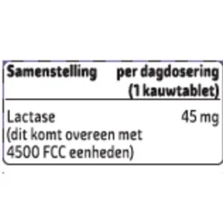 Kruidvat Lactolerantie On The Go Kauwtabletten