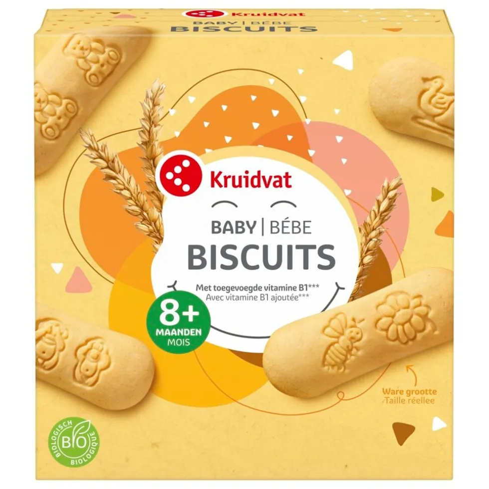 Kruidvat 8+M Bio Babybiscuits