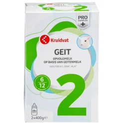 Kruidvat 6+M Opvolgmelk op Basis van Geitenmelk