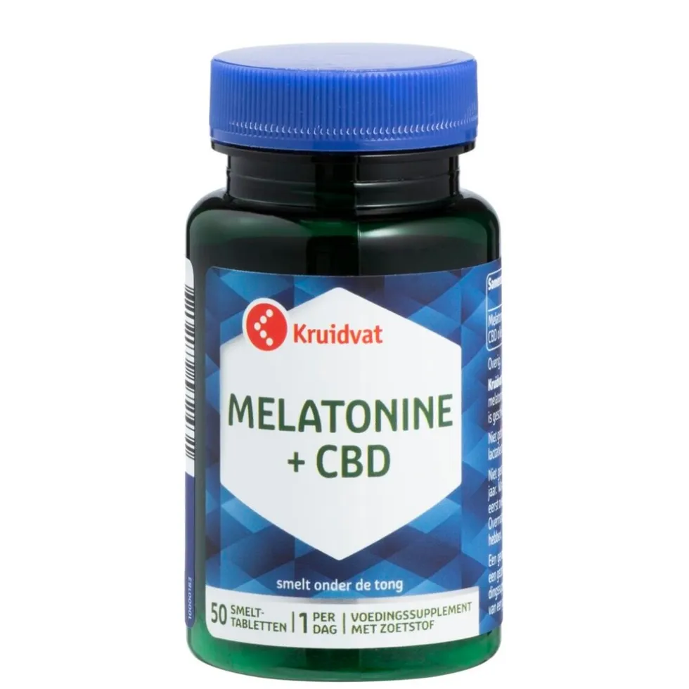 Kruidvat Melatonine + CBD Smelttabletten