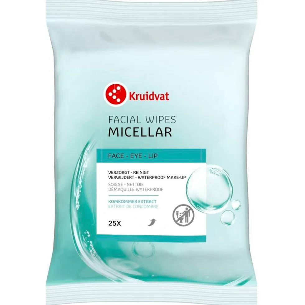Kruidvat Micellair Facial Wipes