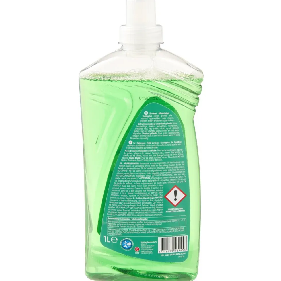 Kruidvat Multi Cleaner Eucalyptus Allesreiniger
