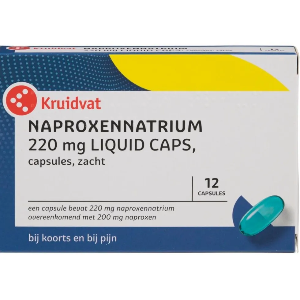 Kruidvat Naproxennatrium 220mg Liquid Caps