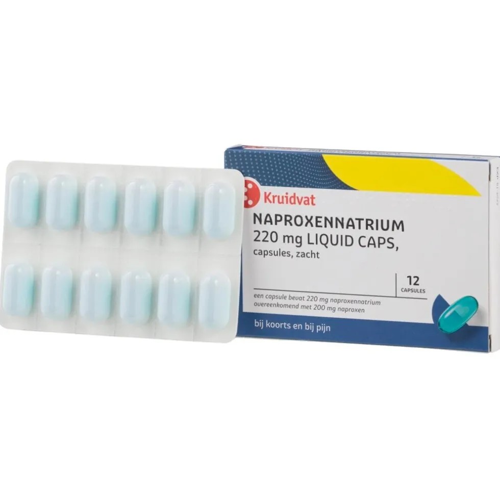Kruidvat Naproxennatrium 220mg Liquid Caps