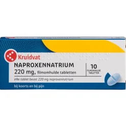 Kruidvat Naproxennatrium 220mg Filmomhulde Tablet