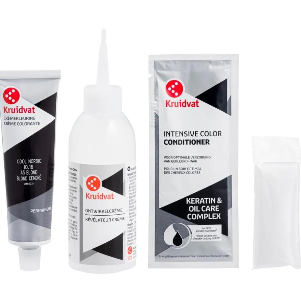 Kruidvat Naturals 10.16 Asblond Crème Haarkleuring