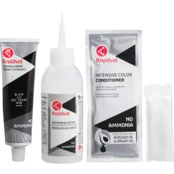 Kruidvat No Ammonia 2.0 Diep Zwart Crème Haarkleuring