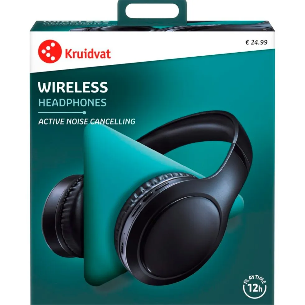Kruidvat Noise Cancelling Draadloze Koptelefoon