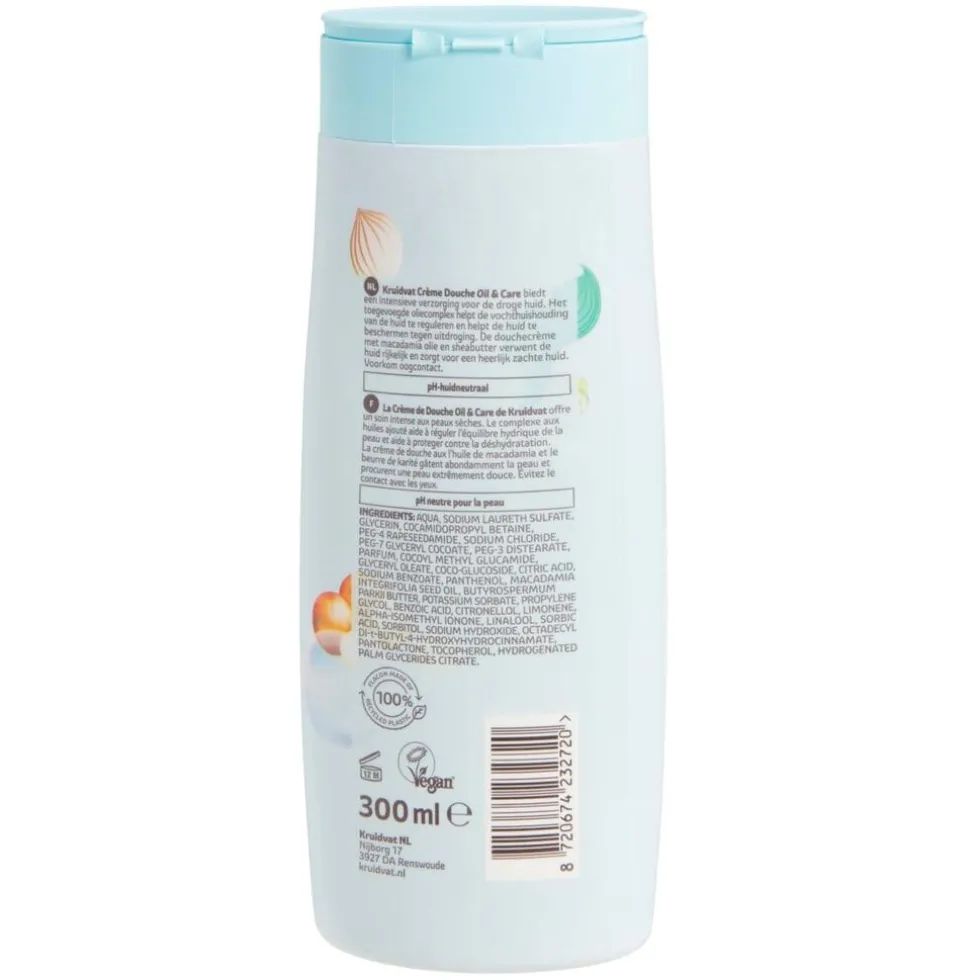 Kruidvat Oil & Care Crème Douchegel