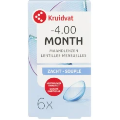Kruidvat Opticare -4.00 Zachte Maandlenzen