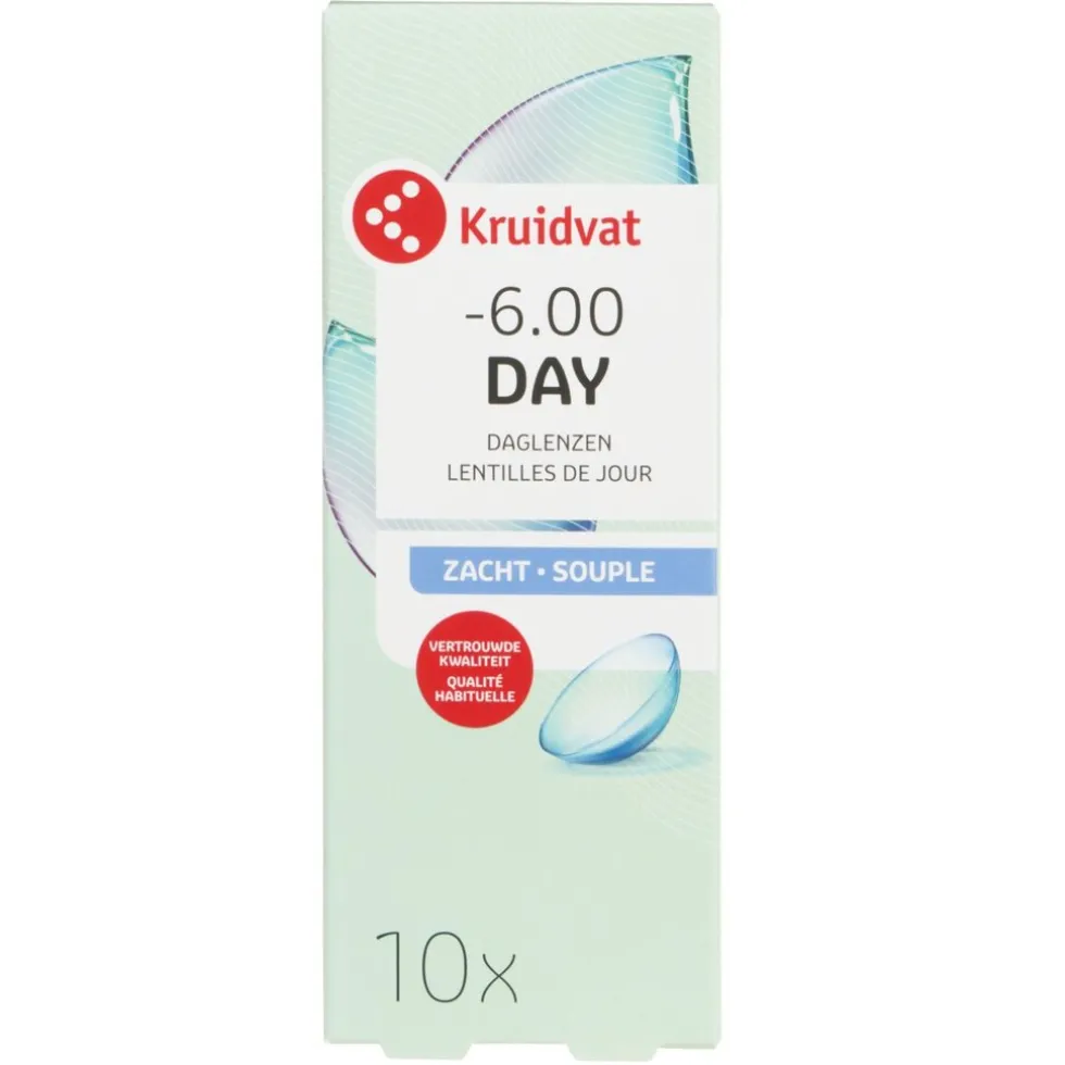 Kruidvat Opticare -6.00 Zachte Daglenzen