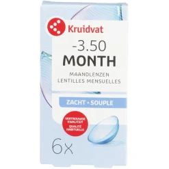 Kruidvat Opticare -3.50 Zachte Maandlenzen