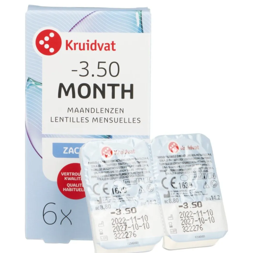 Kruidvat Opticare -3.50 Zachte Maandlenzen