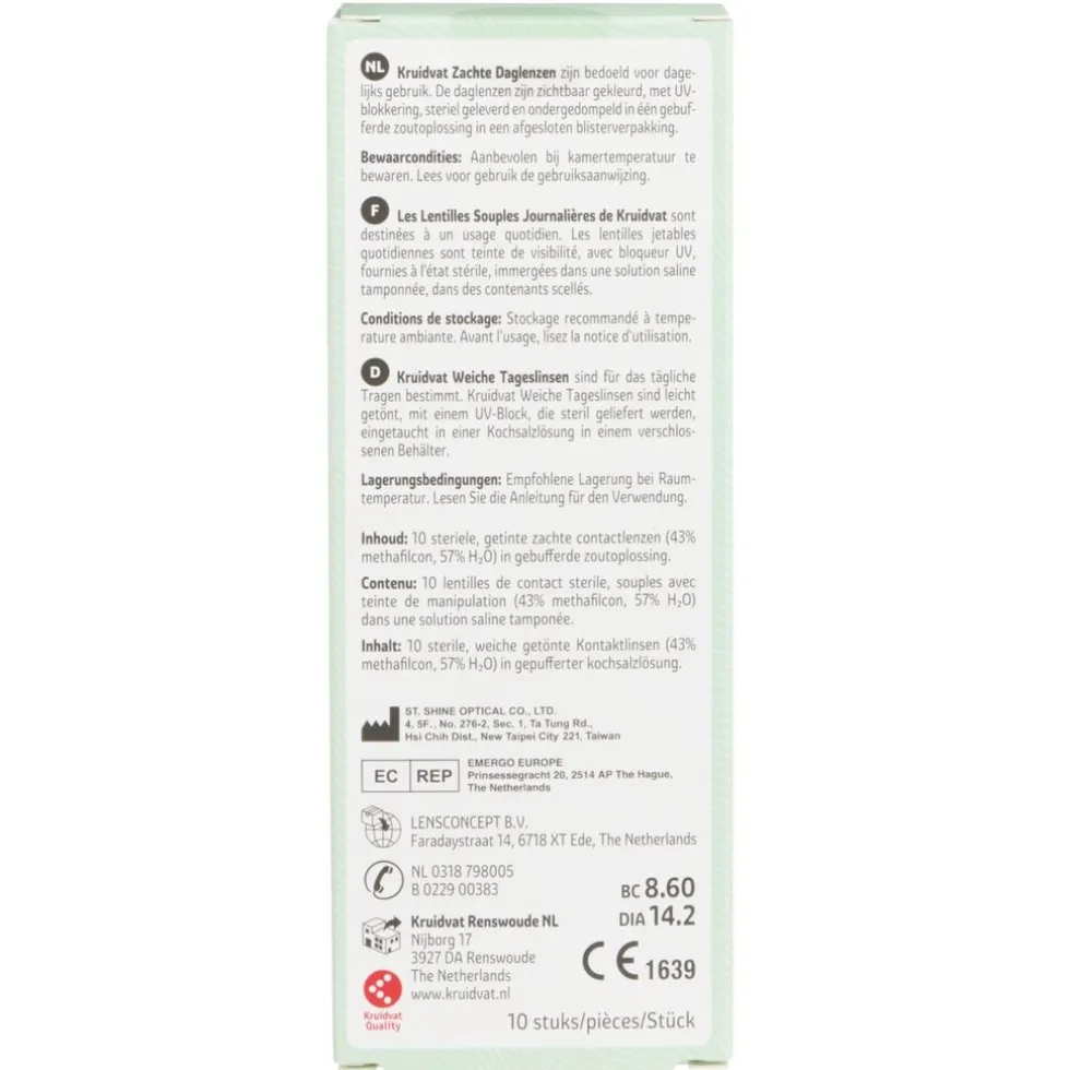 Kruidvat Opticare -3.00 Zachte Daglenzen
