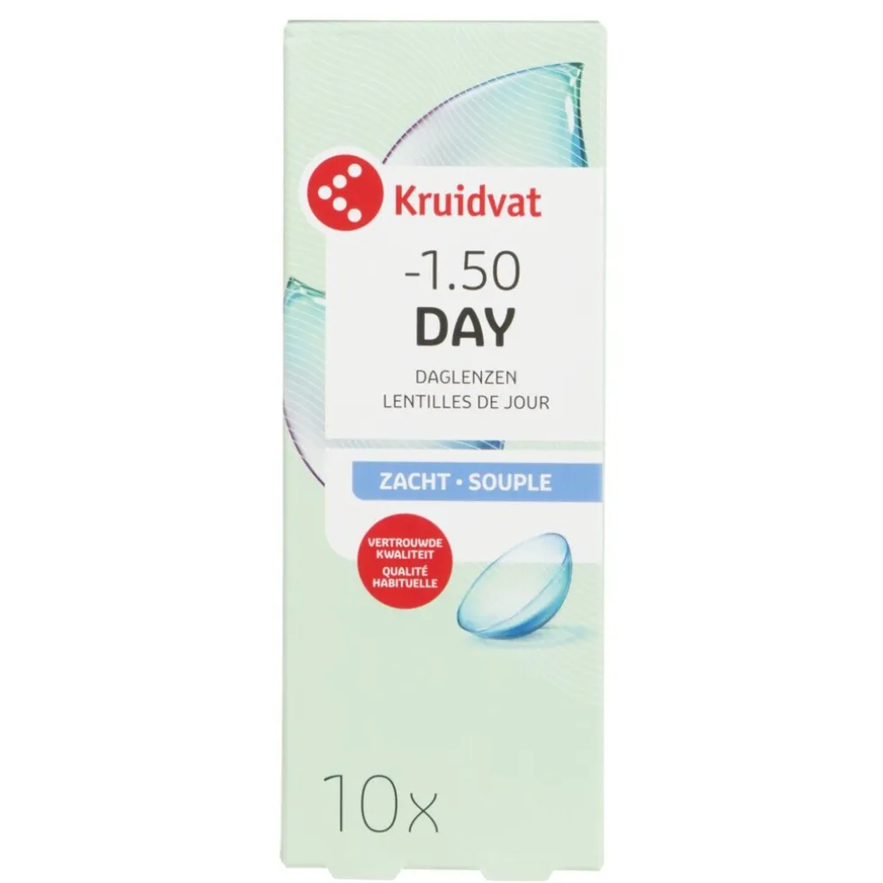 Kruidvat Opticare -1.50 Zachte Daglenzen