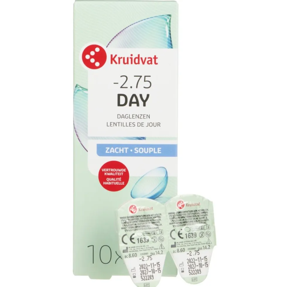 Kruidvat Opticare -2.75 Zachte Daglenzen