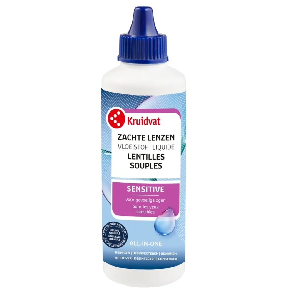 Kruidvat Opticare Sensitive Zachte Lenzen All-In-One Lenzenvloeistof