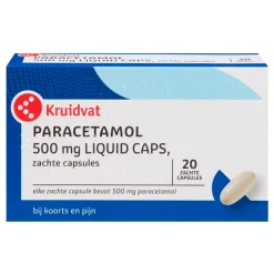 Kruidvat Paracetamol 500mg Liquid Caps