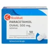 Kruidvat Paracetamol Ovaal 500mg Tabletten