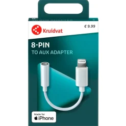 Kruidvat 8-pin to Mini-jack Audio Adapter