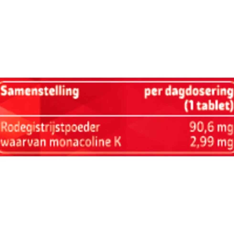 Kruidvat Rode Gist Rijst Tabletten