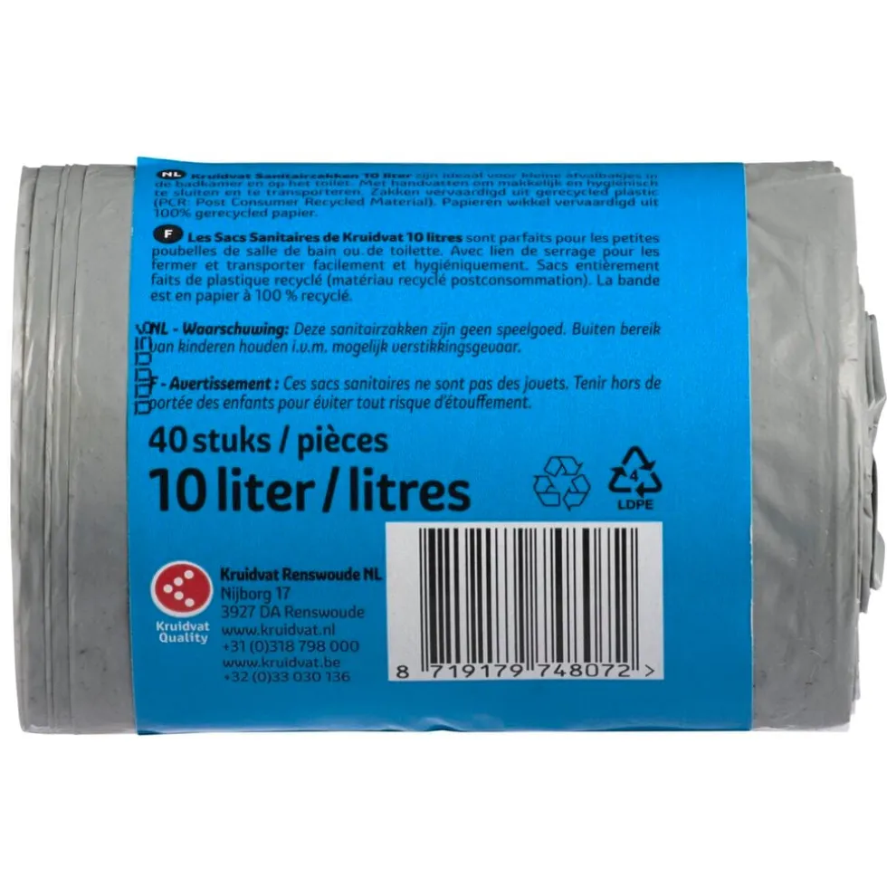 Kruidvat Sanitairzakken
