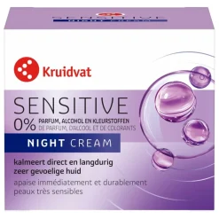 Kruidvat Sensitive Nachtcrème