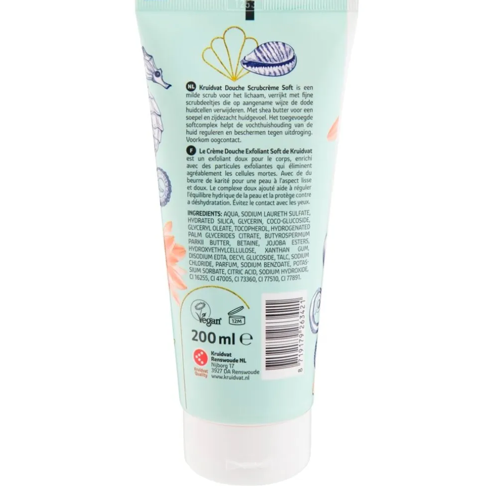 Kruidvat Soft Scrub Douchescrubcrème