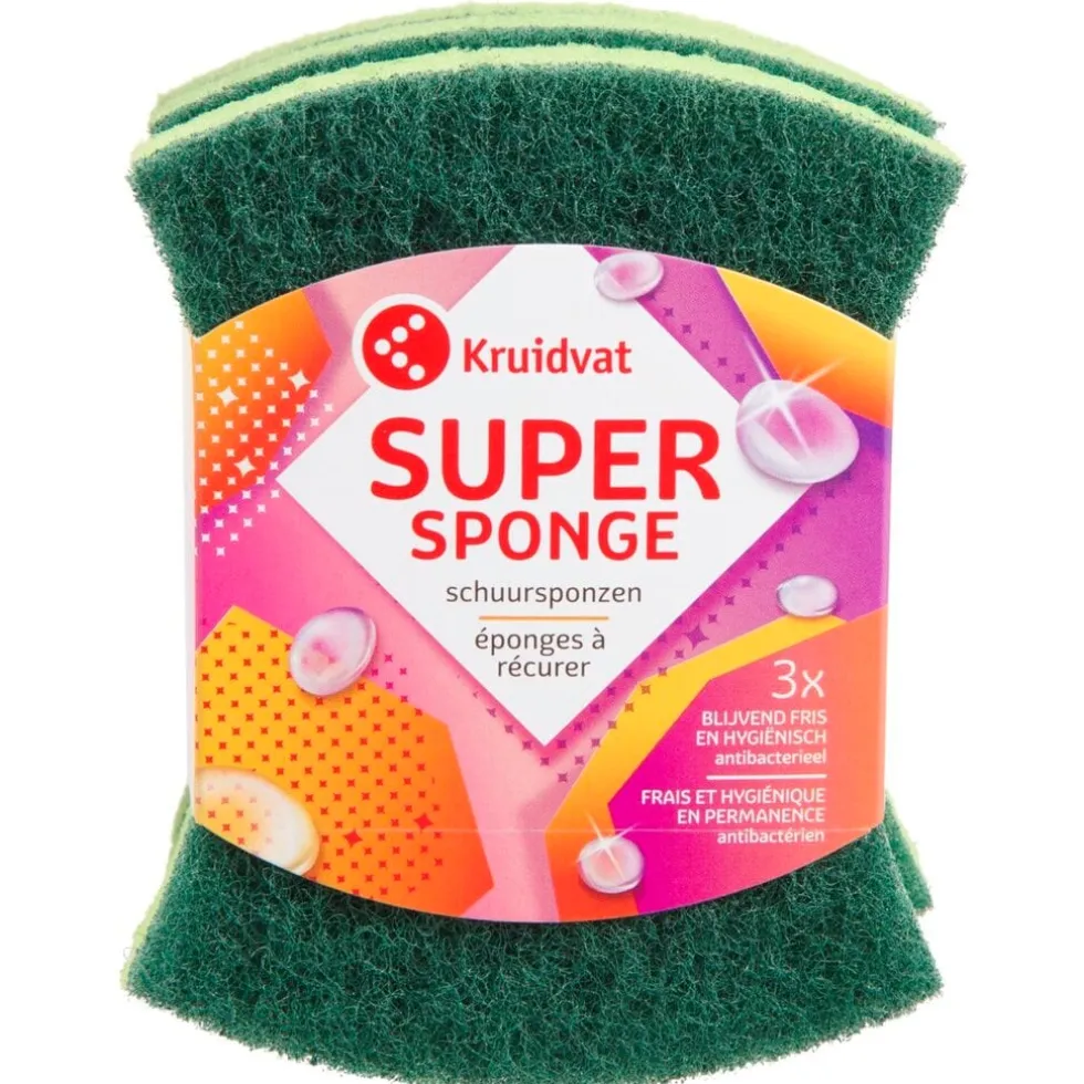Kruidvat Super Schuursponzen