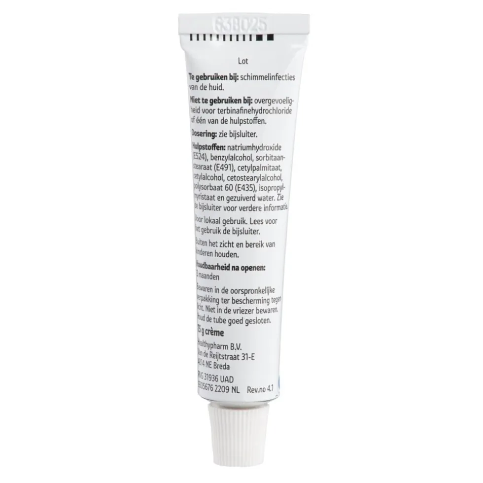 Kruidvat Terbinafine 10mg/g Anti-Schimmelcrème